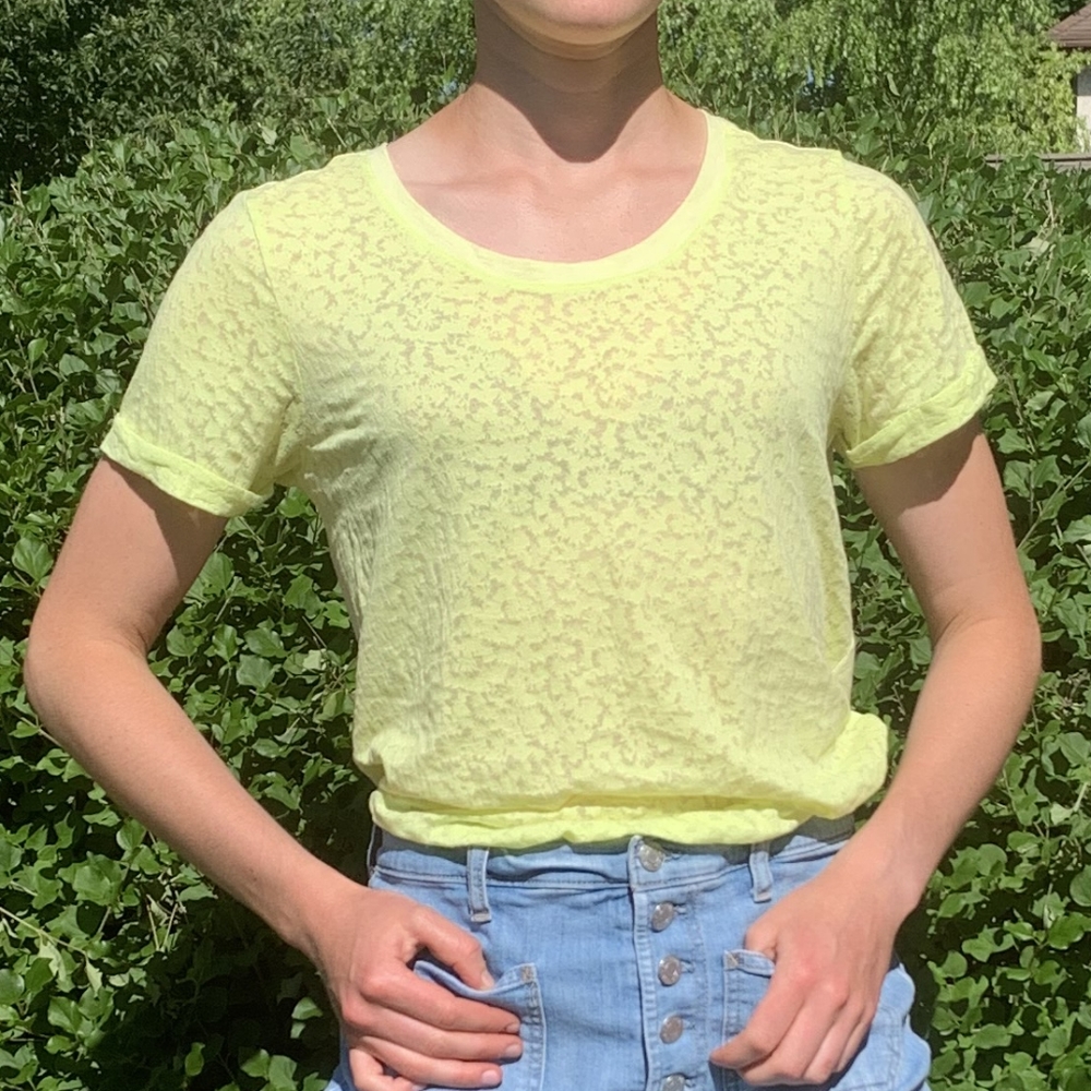☀️Yellow Columbia T Shirt ☀️